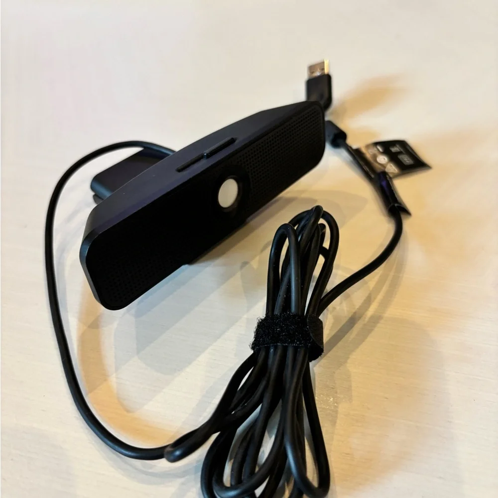 Logitech Black USB Webcam with Integrated Lens